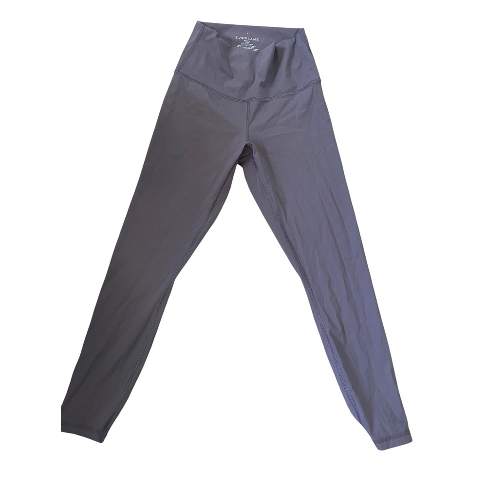 Everlane Perform Ankle Leggings Womens Small Purple High Waist Yoga Activewear - Picture 2 of 5
